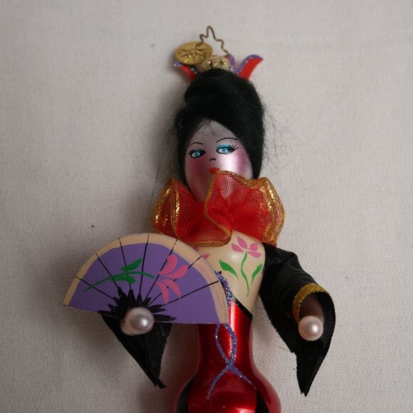 Vintage Christopher Radko 2003 Fanna Mae Wong Tall Icicle Ornament - Picture 4 of 9